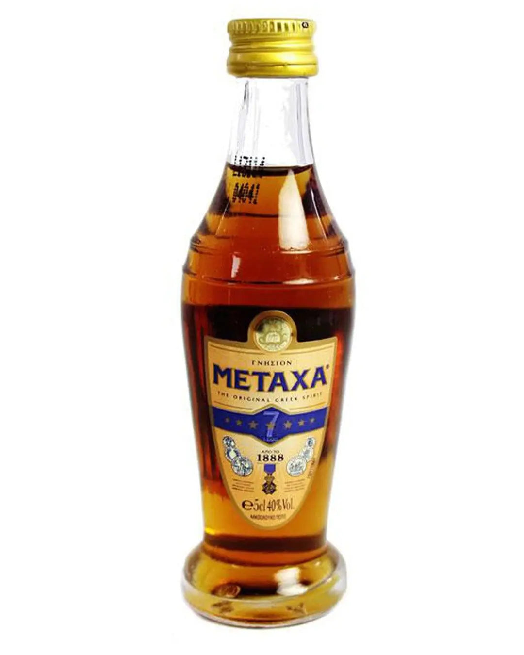 Metaxa 7 Star Brandy Miniature, 5 cl Spirit Miniatures 5202795130015