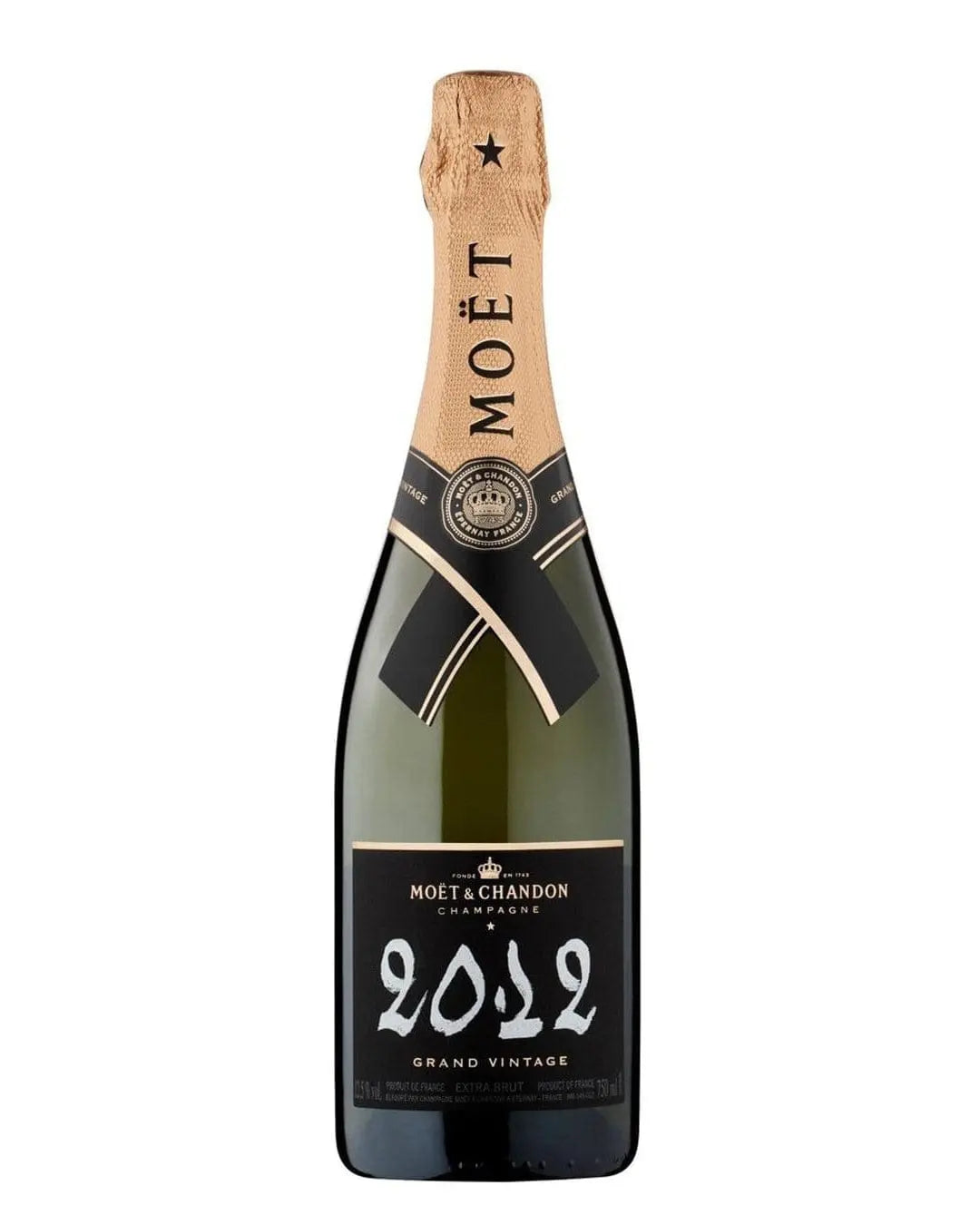 Moët & Chandon Grand Vintage 2012, 75 cl Champagne & Sparkling 3185370662076