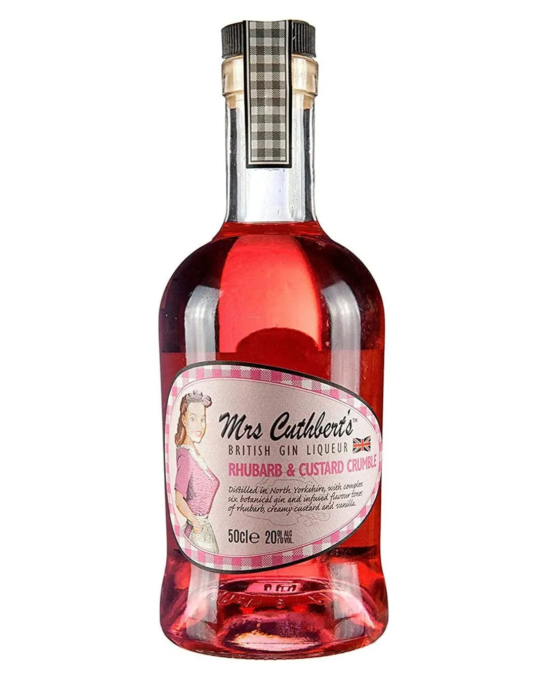 Mrs Cuthbert’s Rhubarb & Custard Crumble Gin Liqueur, 50 cl Gin 5060119770527