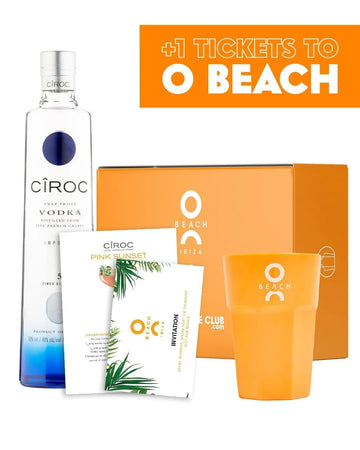 O Beach x The Bottle Club Cîroc VIP Gift Box Vodka