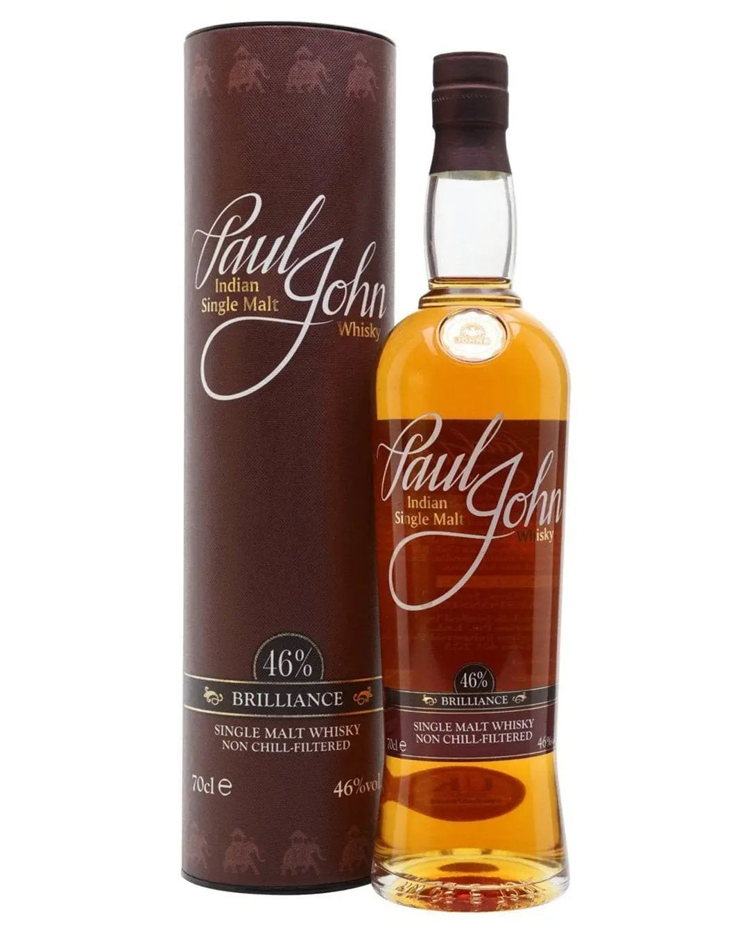 Paul John Brilliance Indian Single Malt Whiskey, 70 cl Whisky 8904014800699