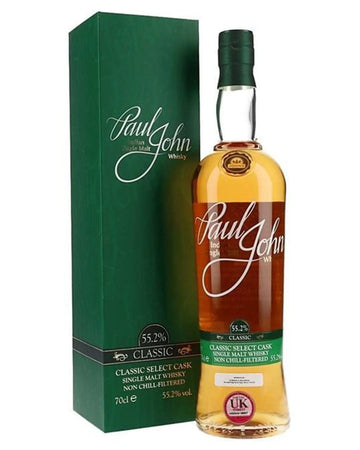 Paul John Classic Select Cask Indian Single Malt Whiskey, 70 cl Whisky 8904014800798