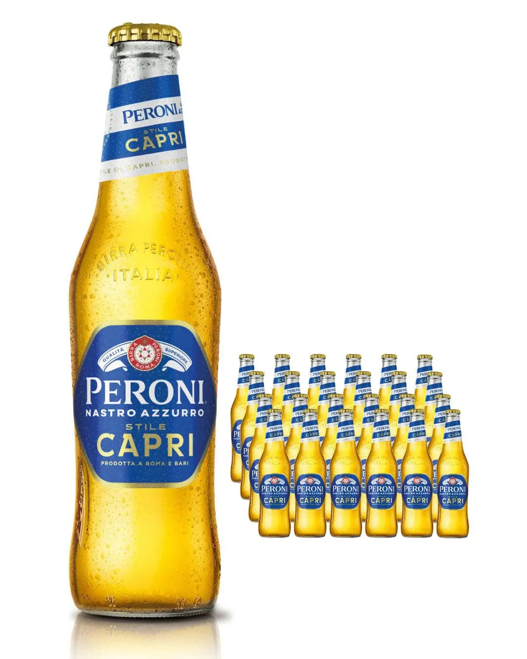 Peroni Nastro Azzurro Stile Capri Beer, 24 x 330 ml Beer 8008440140999