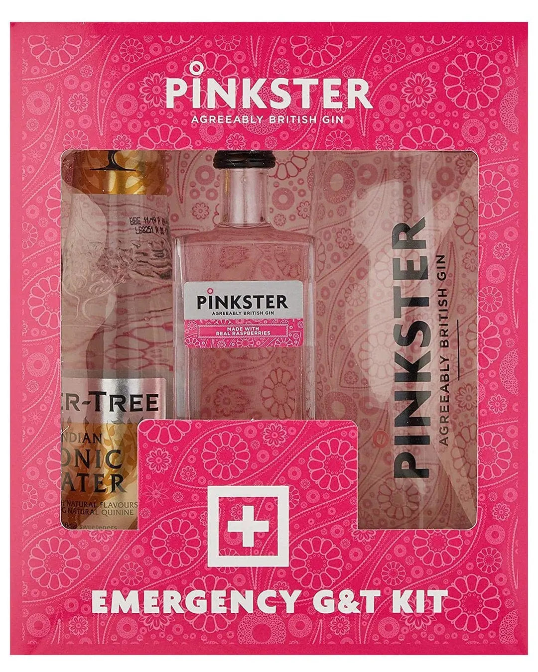 Pinkster Gin Emergency G&T Kit, 5 cl Spirit Miniatures 5060476560335