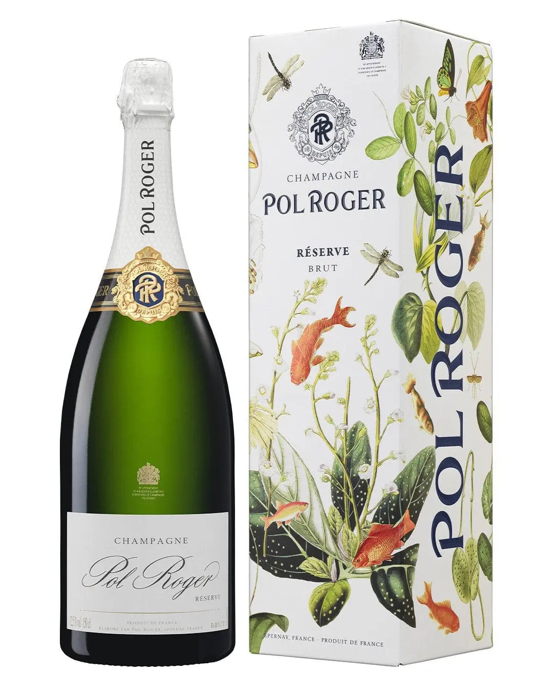 Pol Roger Brut Reserve NV Magnum, 1.5 L Champagne & Sparkling 3 26092 401200 9