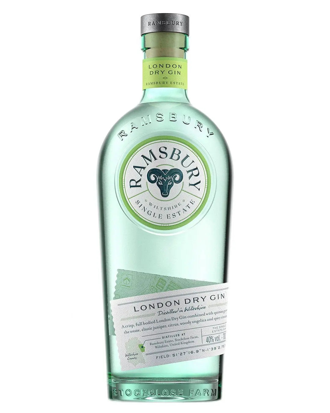 Ramsbury Single Estate Gin, 70 cl Gin 5060176830493