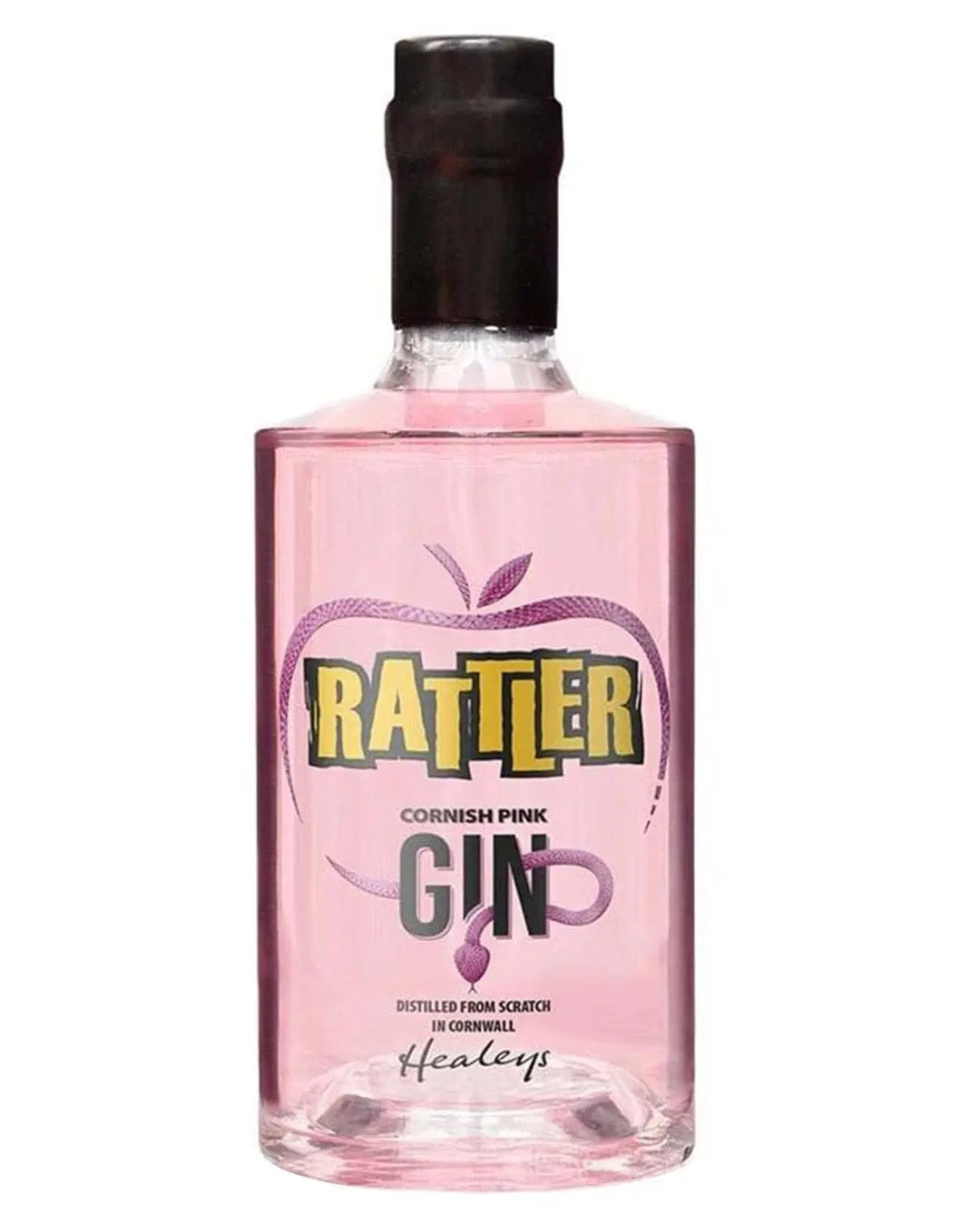 Rattler Cornish Pink Gin, 70 cl Gin