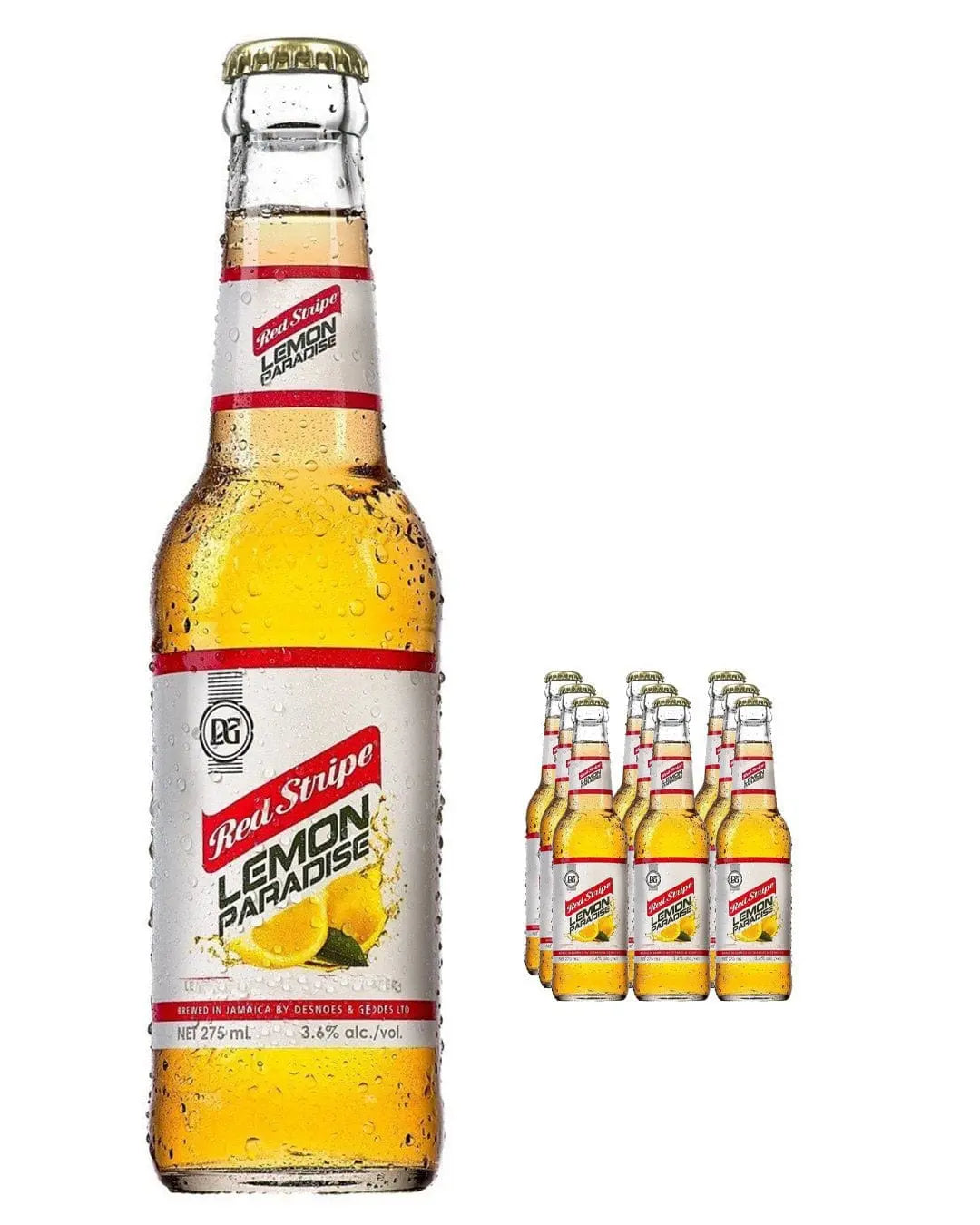 Red Stripe Lemon Paradise Premium Lager Multipack, 6 x 275 ml Beer
