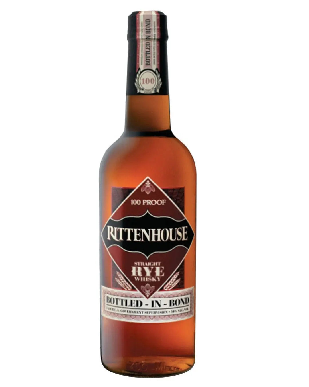 Rittenhouse Straight Rye 100 Proof Rye Whiskey, 70 cl Whisky 096749702756