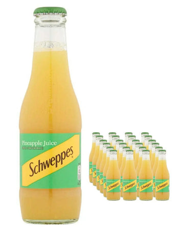 Schweppes Pineapple Juice Multipack, 24 x 200 ml Soft Drinks & Mixers