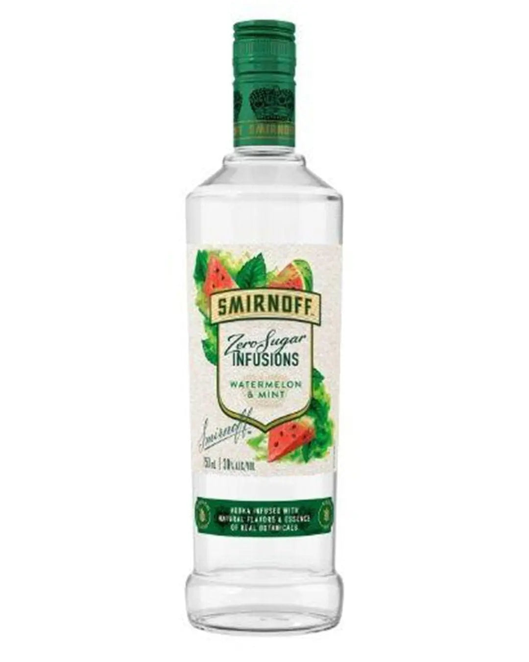 Smirnoff Zero Watermelon and Mint, 75 cl Vodka
