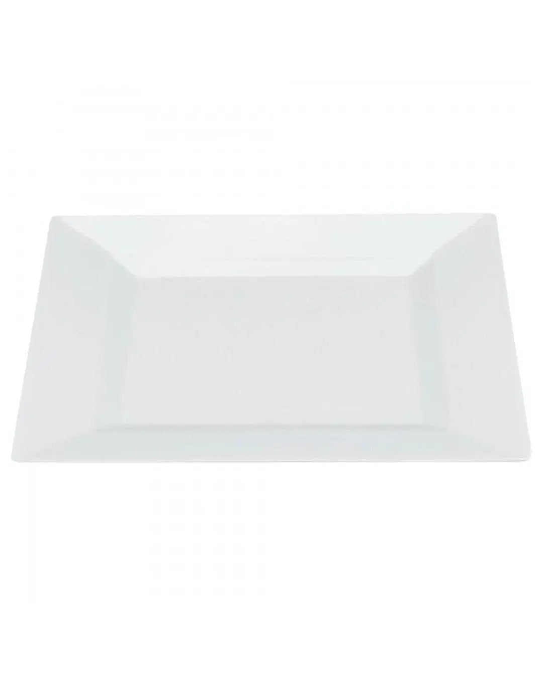 Square White Plastic Plates 18cm Pack Size 10 Partyware 5033298005643