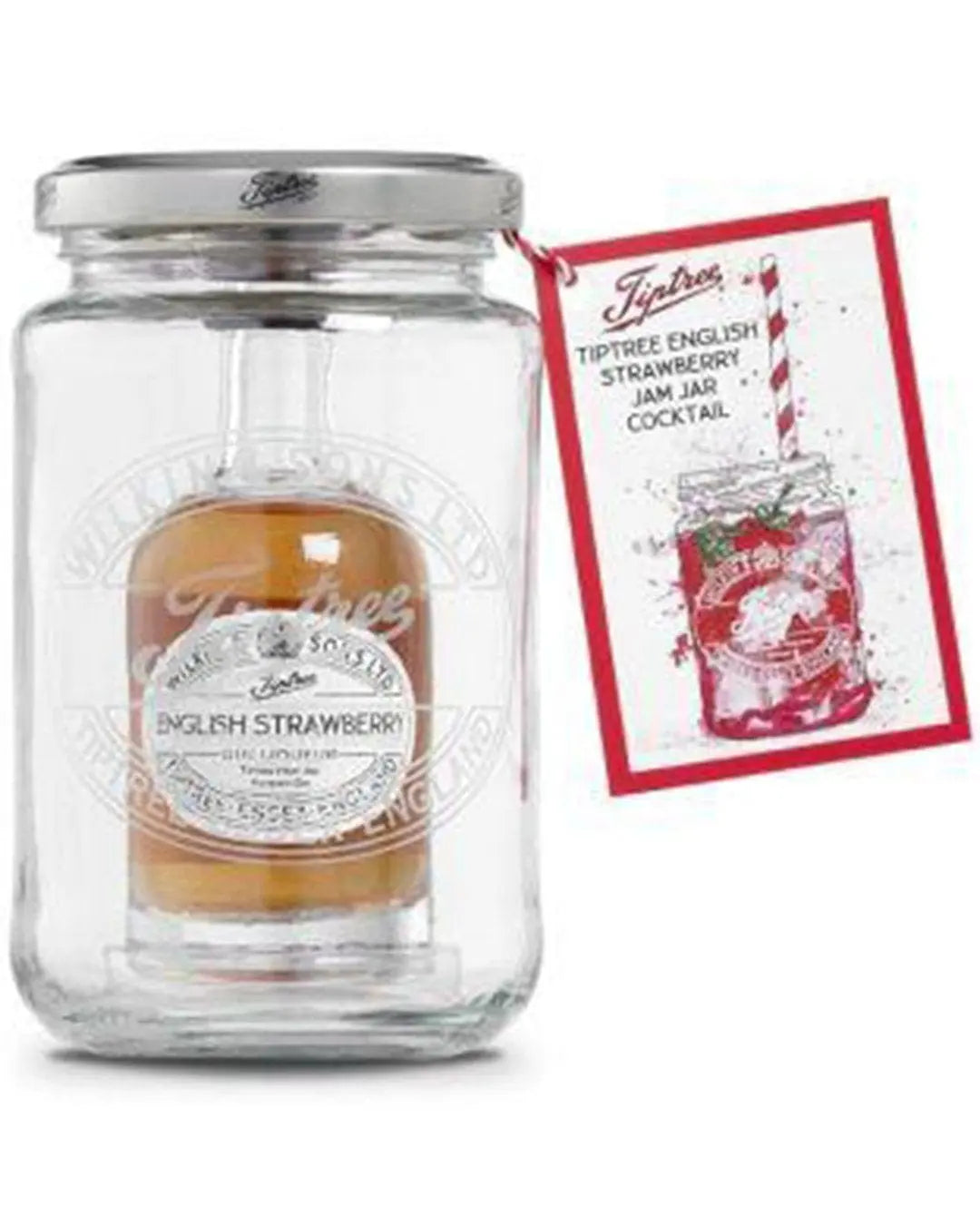 Tiptree English Strawberry Jam Jar Cocktail, 5 cl Spirit Miniatures 043647168023