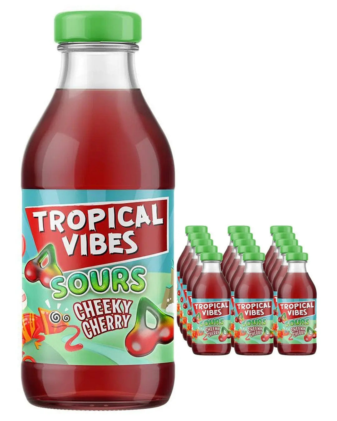 Tropical Vibes Cheeky Cherry Multipack, 15 x 300 ml Soft Drinks & Mixers