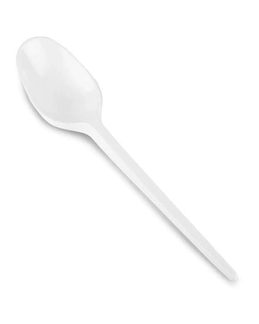 White Plastic Spoons Pack Size 80 Partyware 5033298005865