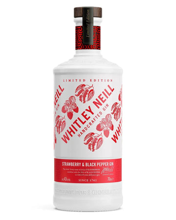Whitley Neill Limited Edition Strawberry & Black Pepper Gin, 70 cl Gin 5011166063100